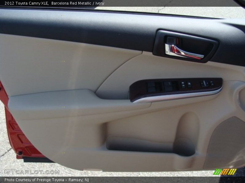 Barcelona Red Metallic / Ivory 2012 Toyota Camry XLE