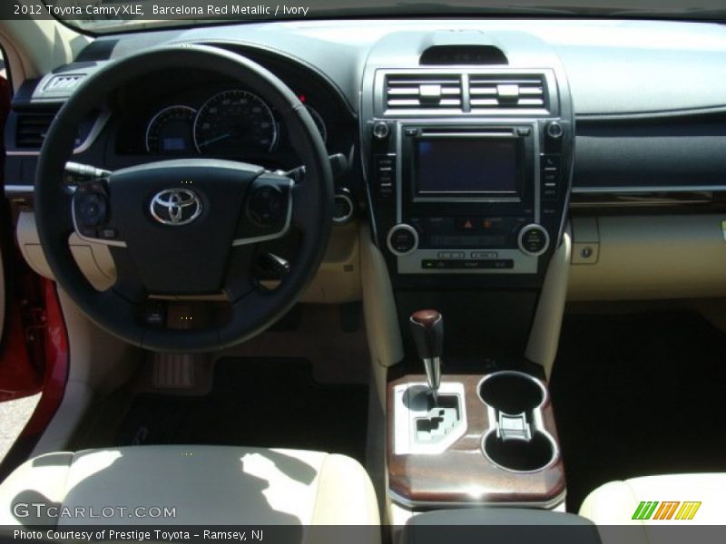 Barcelona Red Metallic / Ivory 2012 Toyota Camry XLE