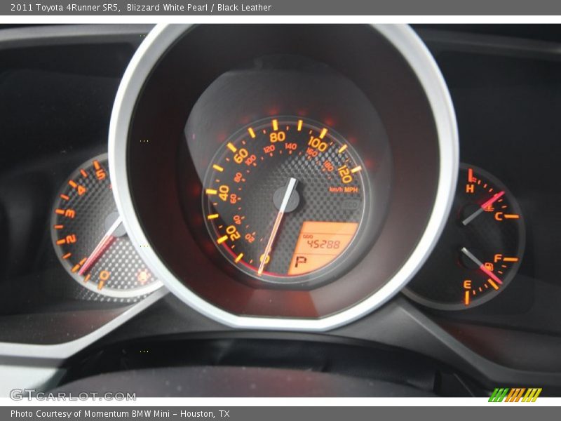 Blizzard White Pearl / Black Leather 2011 Toyota 4Runner SR5