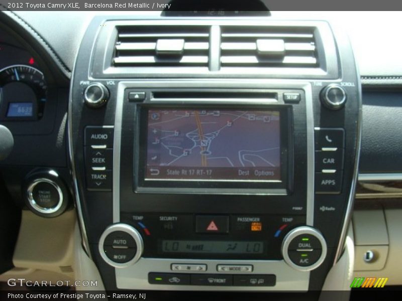 Barcelona Red Metallic / Ivory 2012 Toyota Camry XLE