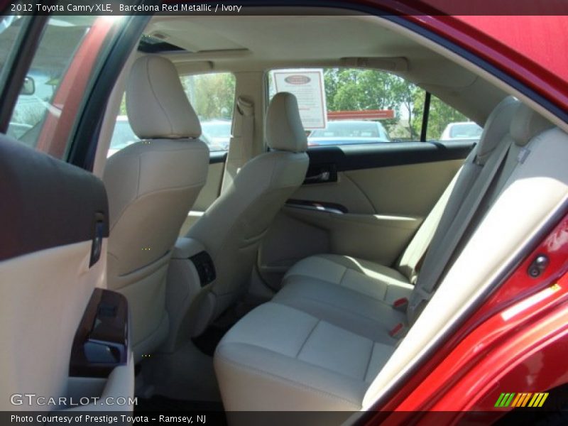 Barcelona Red Metallic / Ivory 2012 Toyota Camry XLE