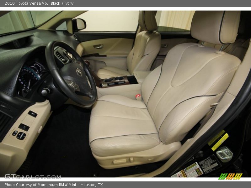 Black / Ivory 2010 Toyota Venza V6