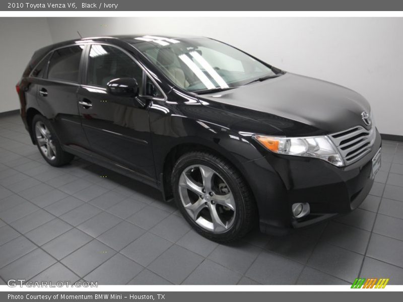 Black / Ivory 2010 Toyota Venza V6