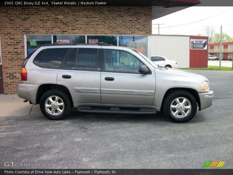 Pewter Metallic / Medium Pewter 2002 GMC Envoy SLE 4x4