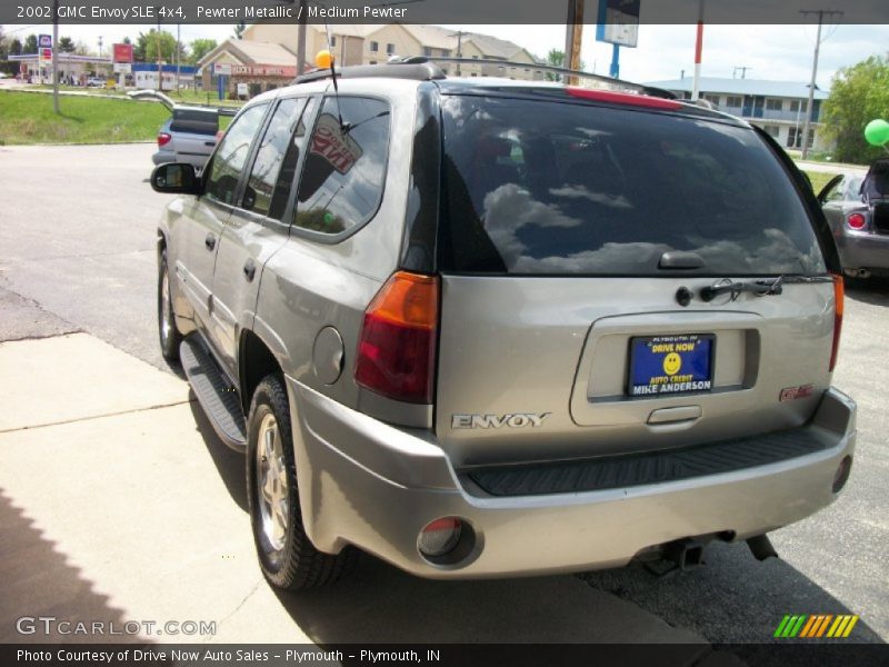 Pewter Metallic / Medium Pewter 2002 GMC Envoy SLE 4x4