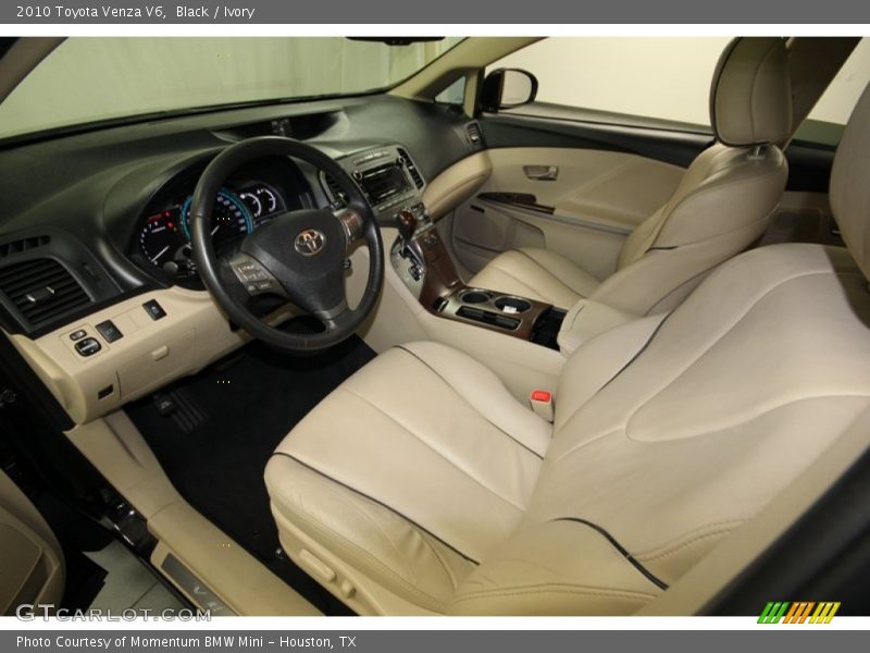 Black / Ivory 2010 Toyota Venza V6
