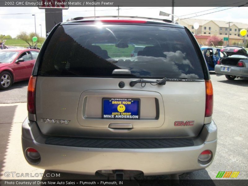 Pewter Metallic / Medium Pewter 2002 GMC Envoy SLE 4x4
