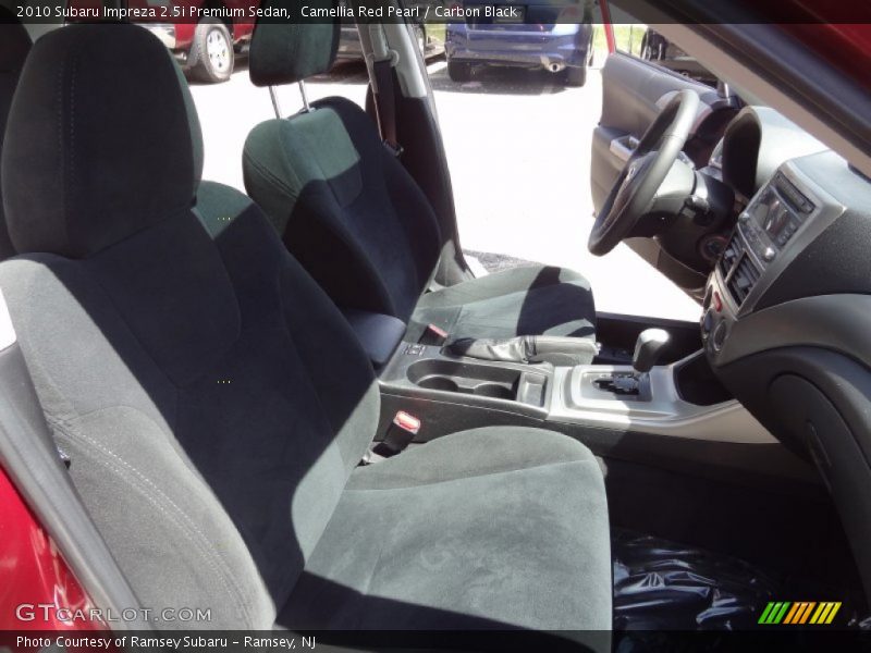 Camellia Red Pearl / Carbon Black 2010 Subaru Impreza 2.5i Premium Sedan