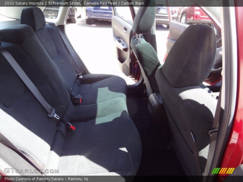 Camellia Red Pearl / Carbon Black 2010 Subaru Impreza 2.5i Premium Sedan