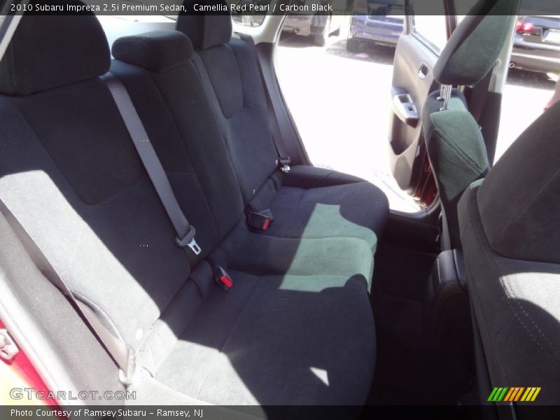 Camellia Red Pearl / Carbon Black 2010 Subaru Impreza 2.5i Premium Sedan