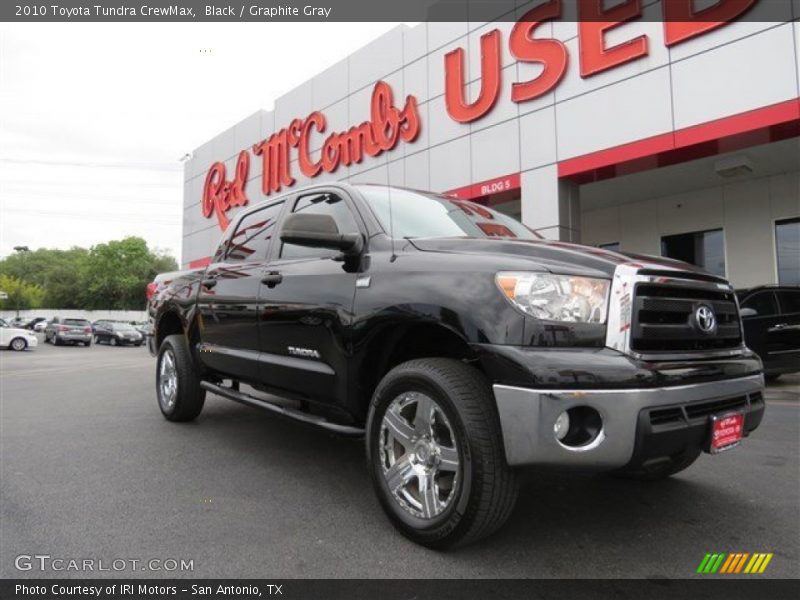 Black / Graphite Gray 2010 Toyota Tundra CrewMax