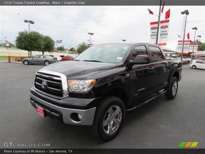 Black / Graphite Gray 2010 Toyota Tundra CrewMax