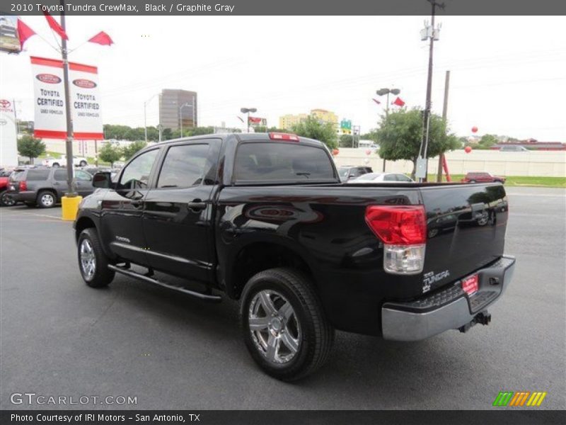 Black / Graphite Gray 2010 Toyota Tundra CrewMax