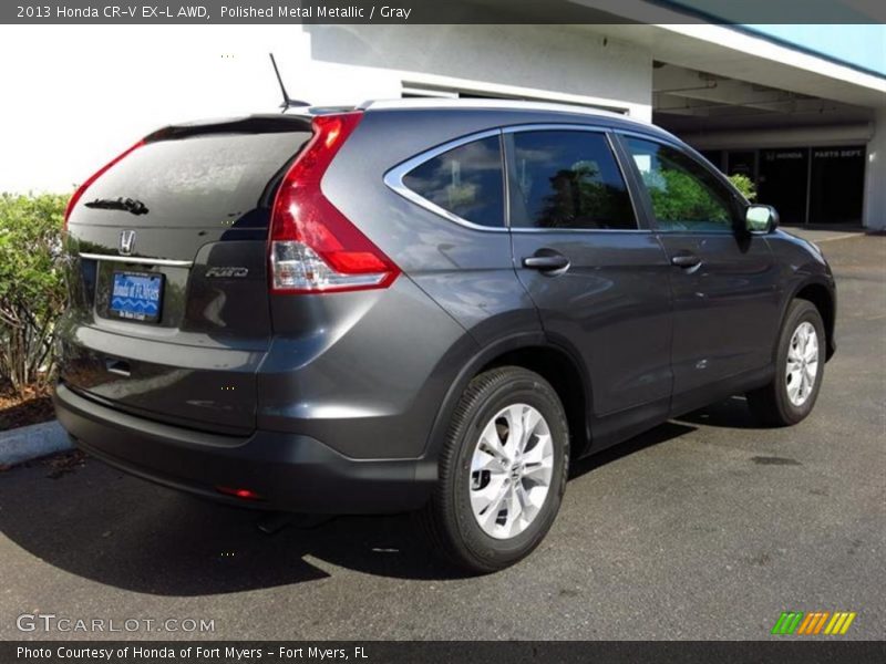 Polished Metal Metallic / Gray 2013 Honda CR-V EX-L AWD