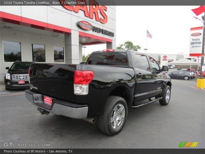 Black / Graphite Gray 2010 Toyota Tundra CrewMax