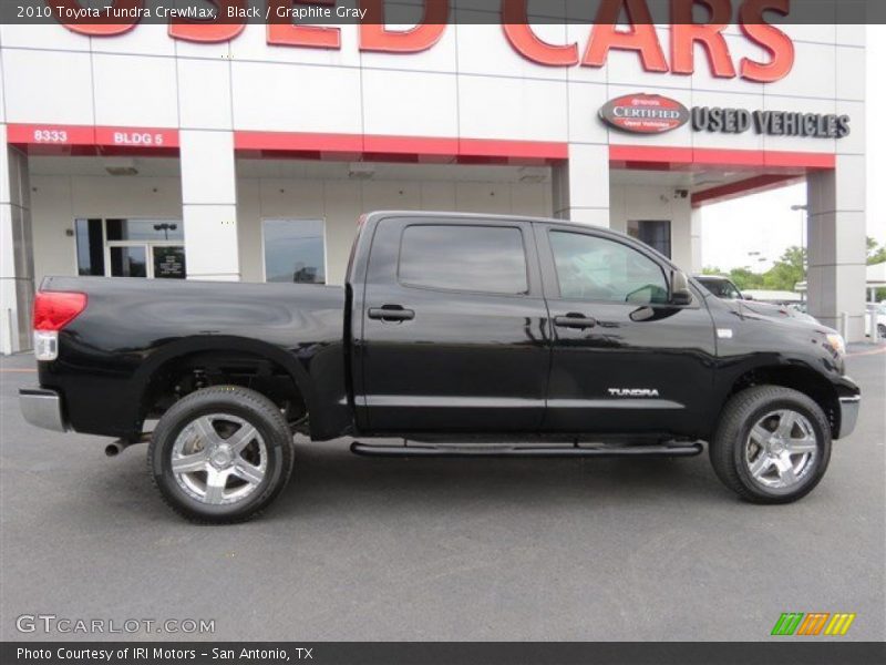 Black / Graphite Gray 2010 Toyota Tundra CrewMax