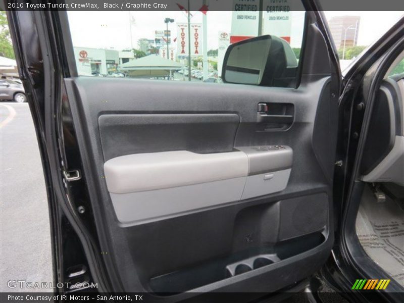 Black / Graphite Gray 2010 Toyota Tundra CrewMax