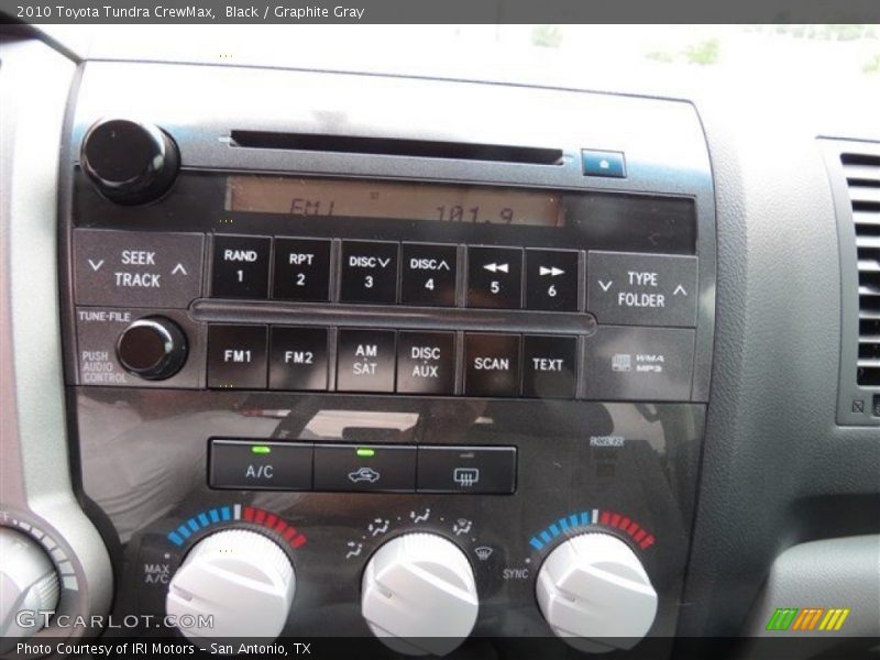 Black / Graphite Gray 2010 Toyota Tundra CrewMax