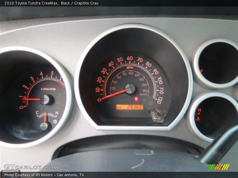 Black / Graphite Gray 2010 Toyota Tundra CrewMax