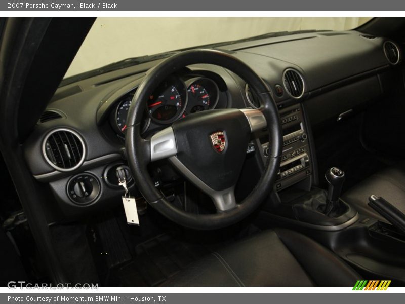 Black / Black 2007 Porsche Cayman