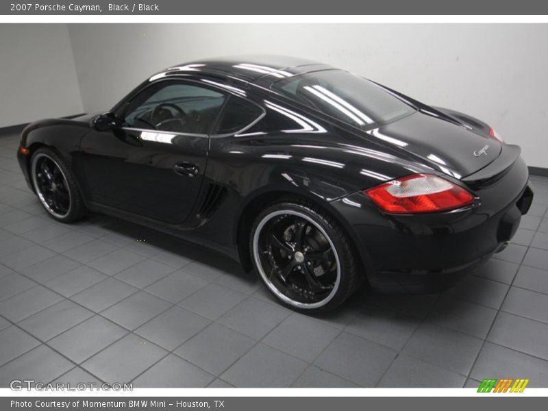 Black / Black 2007 Porsche Cayman