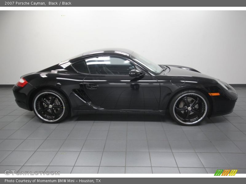 Black / Black 2007 Porsche Cayman