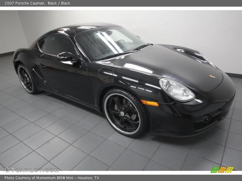 Black / Black 2007 Porsche Cayman