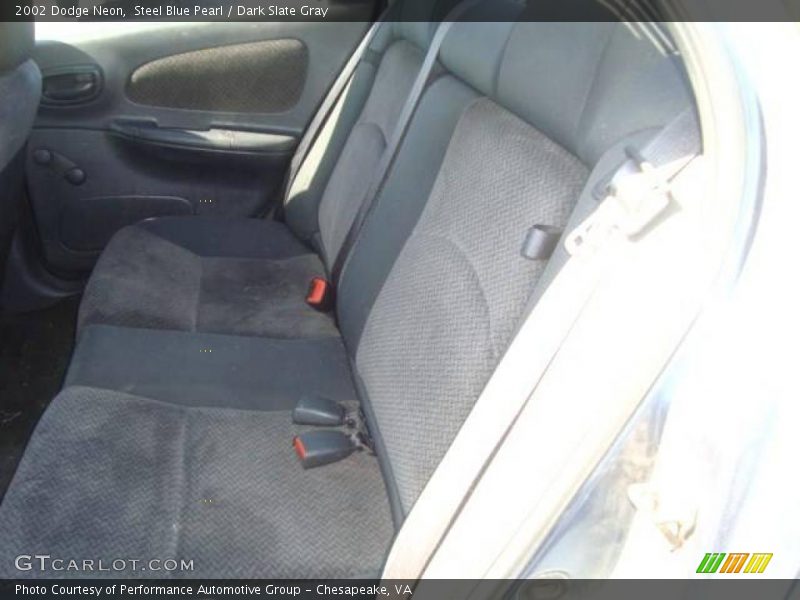 Steel Blue Pearl / Dark Slate Gray 2002 Dodge Neon
