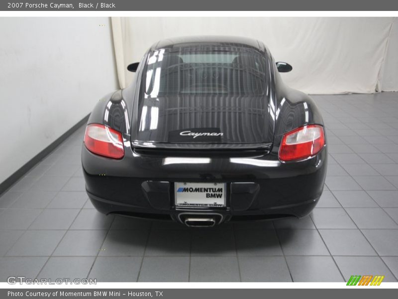 Black / Black 2007 Porsche Cayman