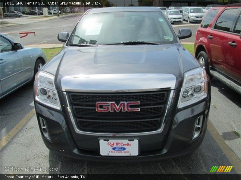 Cyber Gray Metallic / Jet Black 2011 GMC Terrain SLE