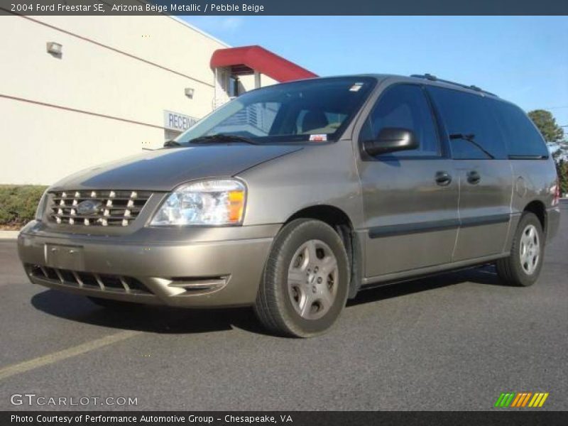 Arizona Beige Metallic / Pebble Beige 2004 Ford Freestar SE