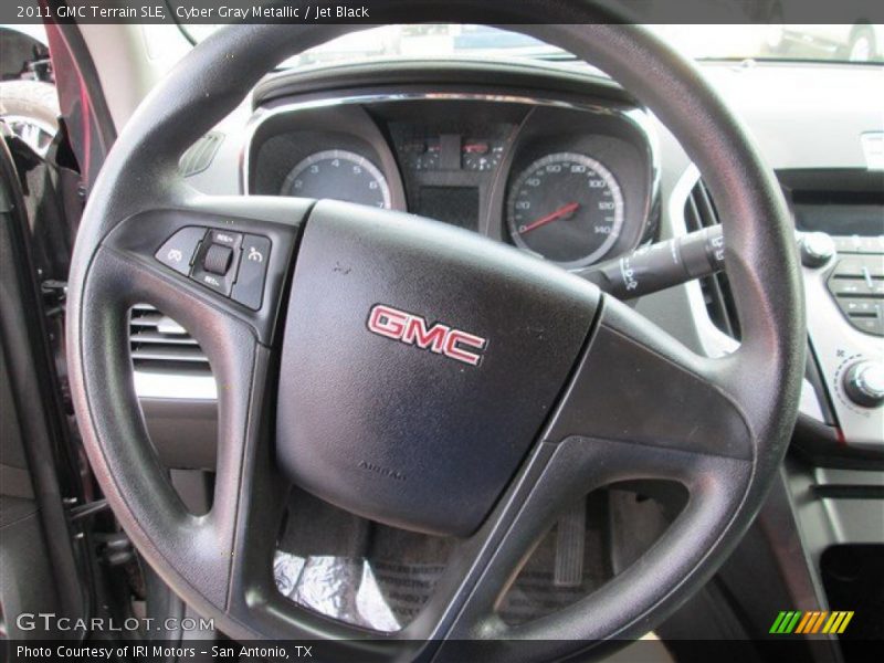 Cyber Gray Metallic / Jet Black 2011 GMC Terrain SLE