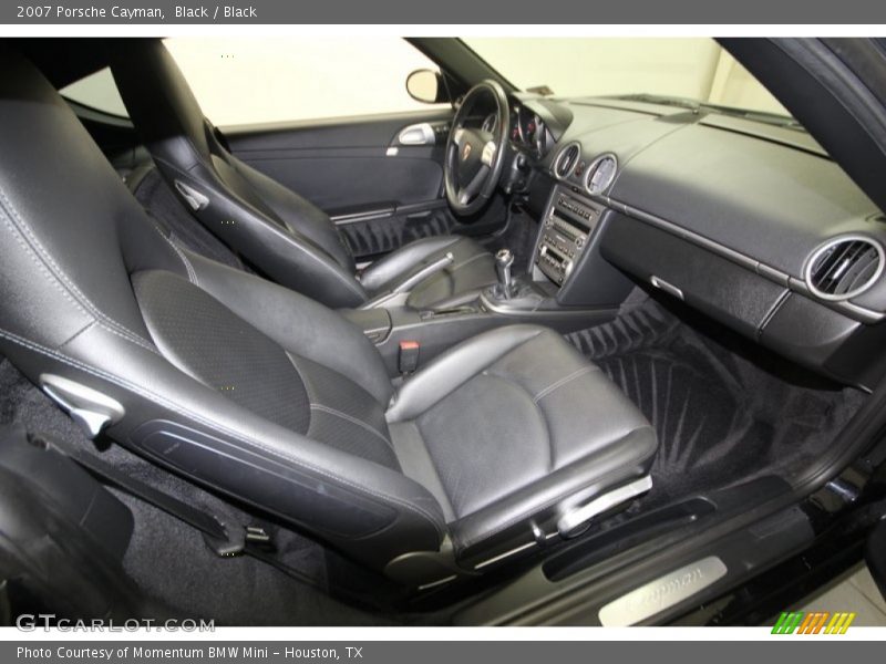 Black / Black 2007 Porsche Cayman