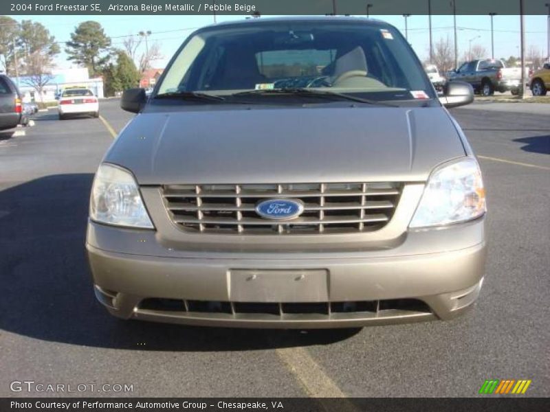 Arizona Beige Metallic / Pebble Beige 2004 Ford Freestar SE
