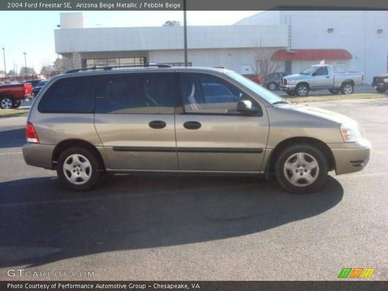 Arizona Beige Metallic / Pebble Beige 2004 Ford Freestar SE