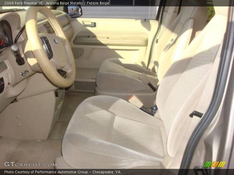 Arizona Beige Metallic / Pebble Beige 2004 Ford Freestar SE