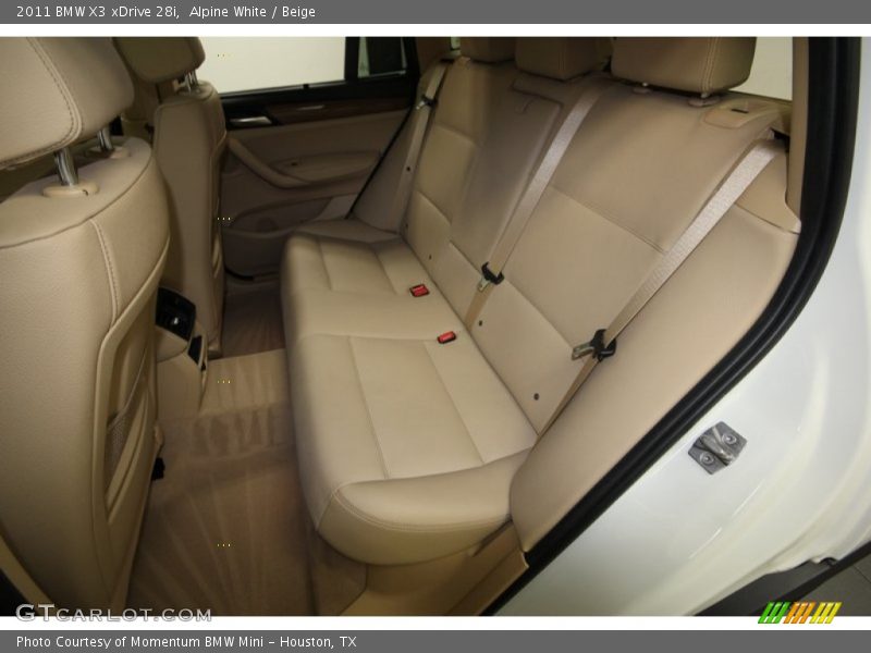 Alpine White / Beige 2011 BMW X3 xDrive 28i