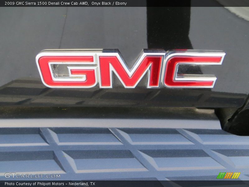 Onyx Black / Ebony 2009 GMC Sierra 1500 Denali Crew Cab AWD