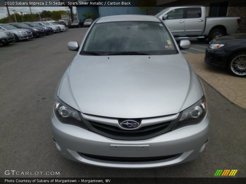 Spark Silver Metallic / Carbon Black 2010 Subaru Impreza 2.5i Sedan