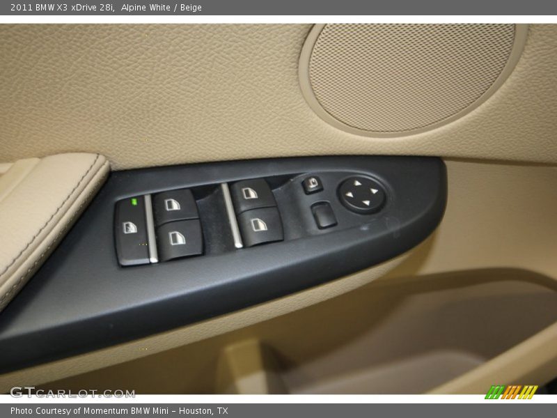 Alpine White / Beige 2011 BMW X3 xDrive 28i