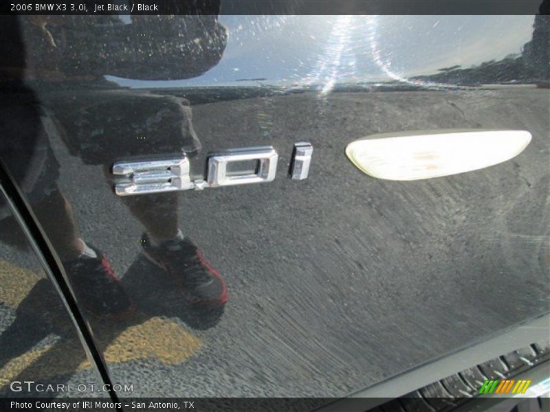 Jet Black / Black 2006 BMW X3 3.0i