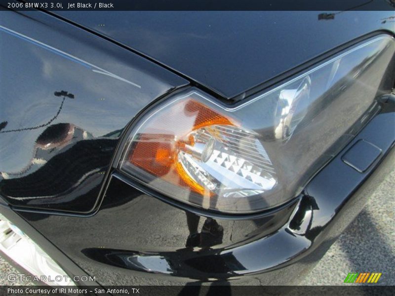 Jet Black / Black 2006 BMW X3 3.0i