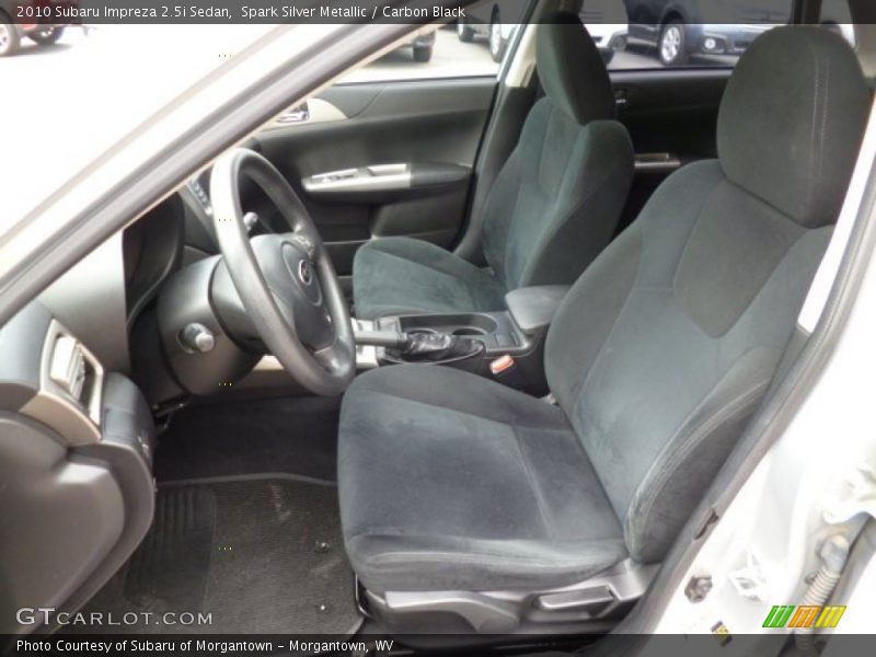 Spark Silver Metallic / Carbon Black 2010 Subaru Impreza 2.5i Sedan