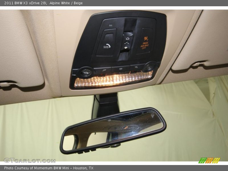 Alpine White / Beige 2011 BMW X3 xDrive 28i
