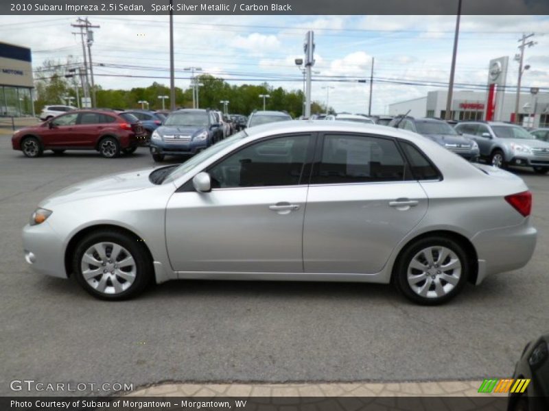 Spark Silver Metallic / Carbon Black 2010 Subaru Impreza 2.5i Sedan