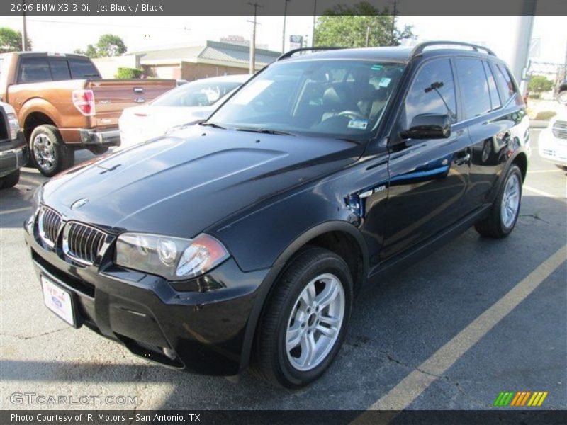 Jet Black / Black 2006 BMW X3 3.0i