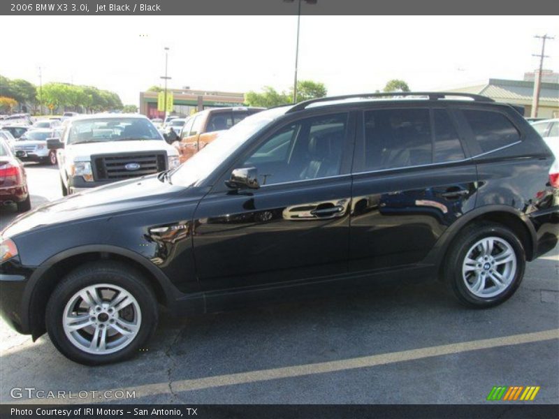 Jet Black / Black 2006 BMW X3 3.0i