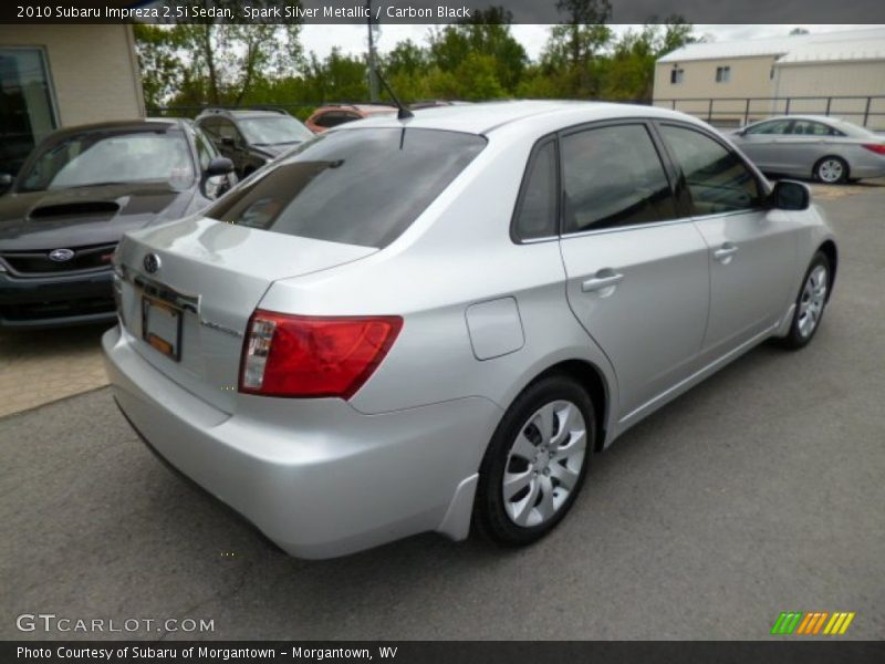 Spark Silver Metallic / Carbon Black 2010 Subaru Impreza 2.5i Sedan