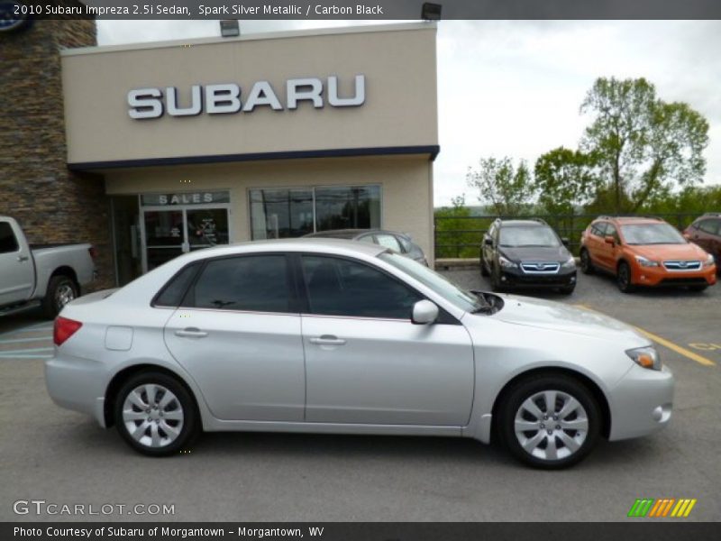 Spark Silver Metallic / Carbon Black 2010 Subaru Impreza 2.5i Sedan