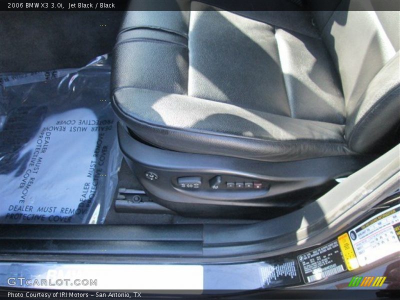 Jet Black / Black 2006 BMW X3 3.0i
